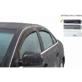 ClimAir Zijwindschermen Dark Mercedes Vito/Viano W639 2003-2013 voor o.a. MERCEDES-BENZ