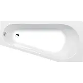 Hak Projekta R asymmetrisch bad 160x80x44cm, wit