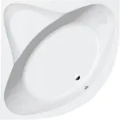 Hak Handelsagentur Koch Dyje Hoekbad 150x150x42cm, wit
