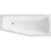 Hak Opava Bad 170x70x44cm, rechts/wit