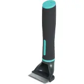 Zolux anah carding super brush zwart/blauw S 5x2,5x15 cm