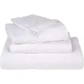 vidaXL Badhanddoeken FROGN 2 st 100x150 cm 360 g/m² wit