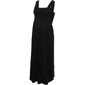Mamalicious Ivy Smock Maternity Mouwloze Midi-jurk