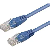Wp Europe WP WPC-PAT-6U050B, 5 meter, Cat6, U/UTP (UTP), RJ-45, RJ-45, Blauw