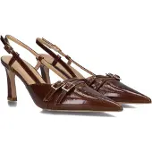 Stefano lauran Dames Hakken 77212 - Bruin - Maat 41