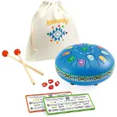 Djeco | tongtrommel blauw - 11 tonen