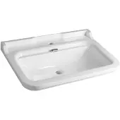 Hak Kerasan WALDORF keramisch wastafelmeubel, 80x55 cm, wit