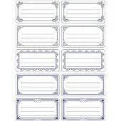 Titanum Stickers voor schriftjes wit-blauw, 240 stuks