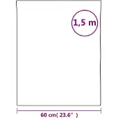 vidaXL Spiegelfolies 2 stuks zelfklevend 60x150 cm PET