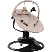 MamaLoes Nola Beige Deluxe Elektrische Babyschommel