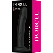 Dorcel - Real Pleasure - Stijlvolle Siliconen Dildo - Zwart