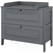 VitaliSpa Ajaton Commode – 108 x 98 cm met 2 laden Grijs