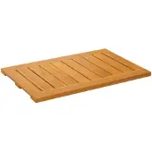 vidaXL Badmat 2 st Naturel 60 x 40 cm Massief Acacia Hout