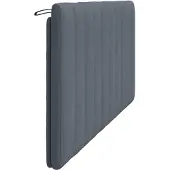 vidaXL Hoofdbordkussen "Hanko" 180 cm fluweel donkergrijs