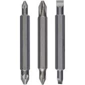 Bosch 3-DELIGE SCHROEFBITSET TWEEZIJDIG PH1-PZ1