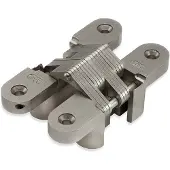 Dulimex DX - SOSS onzichtbaar scharnier 212 NP | 19x95 mm | zamac vernikkeld