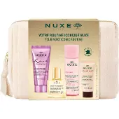 Nuxe Huile Prodigieuse Huile Prodigieuse Bekenningsset VERY ROSE Verzachtend 3-in-1 Micellair Reinigingswater 50 ml + HAIR PRODIGIEUX Glansshampoo 30 ml + HUILE PRODIGIEUSE Multifunctionele Drogende