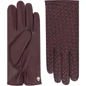 Roeckl Vingerhandschoenen 'FAENZA' bordeaux / wijnrood / donkerrood