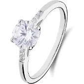 Lucardi Ring 'Schick' zilver