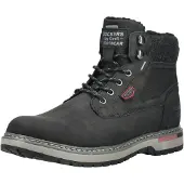 Dockers by Gerli Veterboots bloedrood / zwart / wit