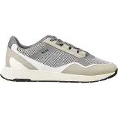 BOSS Sneakers laag 'Titanium' camel / taupe / grijs