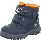 Superfit Laarzen 'HUSKY+' donkerblauw / oranje / zwart / wit