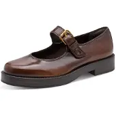 Tamaris Ballerina met riempjes bruin