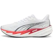 Puma Velocity NITRO 5 sneakers wit rood AW26, Maat 44,5 - EUR