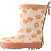 Next Regenlaarzen lichtbeige / pastelgroen / oranje / zwart