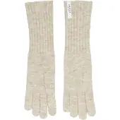 Comma Vingerhandschoenen beige gemêleerd