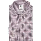 R2 Amsterdam Overhemd heren printed single technical knit 134.wsp.008/084