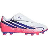 Adidas F50 Hyperfast Club Velcro Fg/mg Junior Football Boots Wit EU 33 Kinderen