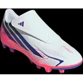 Adidas Performance F50 Hyperfast Club junior imitatieleren voetbalschoenen - roze/paars Jongens/Meisjes Imitatieleer - maat 34
