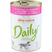 Almo Nature 24x Daily Hondenvoer Varken 400 gr