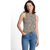 Tom Tailor DENIM Top lichtbeige / brokaat / donkerbruin