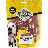 Voskes 10x Hondensnacks Original Filets Lam & Kabeljauw 400 gr