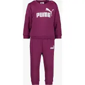Puma Joggingpak 'Essentials' lichtblauw / wit