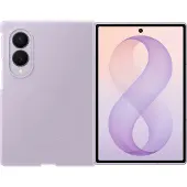 Samsung Galaxy Z Fold 8 Siliconen Back Cover met Magneet Paars