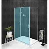 Gelco Sigma Simply Zijpaneel, 100cm, helder glas