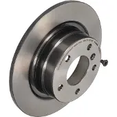 Brembo Remschijf 08A20511 achter, volledig, sterk gecarboniseerd, 1 Stuk