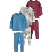 Next Nachtkledij royal blue/koningsblauw / grijs gemêleerd / olijfgroen / bordeaux