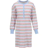 Ringella Katoenen dames nachthemd fjord blauw | Maat 42