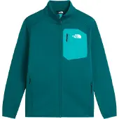 The North Face Funktionele fleece-jas 'CREST' turquoise / smaragd / wit