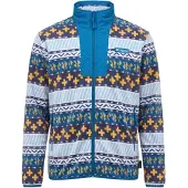 Columbia Funktionele fleece-jas 'Sequoia Grove II' blauw / navy / lichtblauw / geel