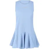Osaka Tennisjurk Women Baseline Rib Silver Lake Blue-S