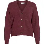 Vila Gebreid vest 'VIRil' bordeaux