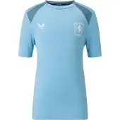 Castore FC Twente Trainingsshirt 2026-2027 Kids Lichtblauw Donkerblauw