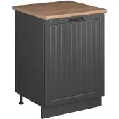 Vicco Wastafelkast Fame-Line, Donkergrijs/Antraciet, 60 cm