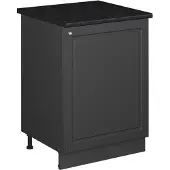 Vicco Wastafelkast Fame-Line, Antraciet landhuis/Antraciet, 60 cm