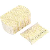 Gistuch 50 stuks papieren kussentjes, doosjes voor pralines, bruiloftsgeschenk, feest, verjaardag